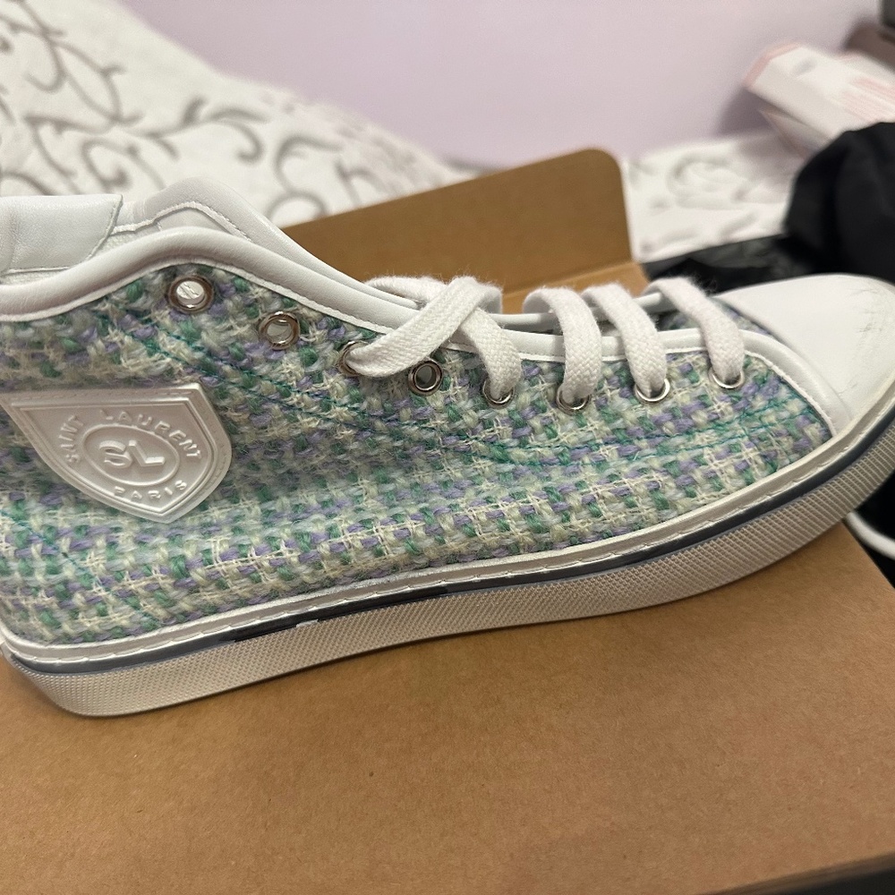 YSL Malibu mid top sneakers